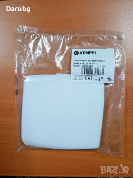 Външно защитно стъкло пакет 10бр за заваръчна маска Kemppi, снимка 1