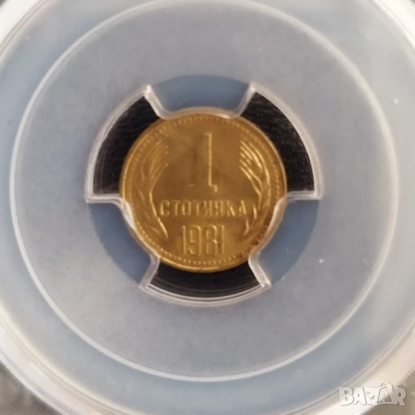 1 стотинка 1981г., снимка 1