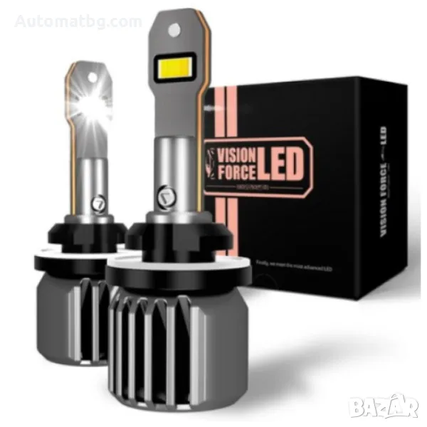 LED крушки Automat, Canbus, Mini, 880, 60W, 12000LM, 12V, 6000K, снимка 1