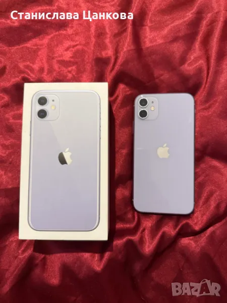 iPhone 11 с кутия и калъфи, снимка 1