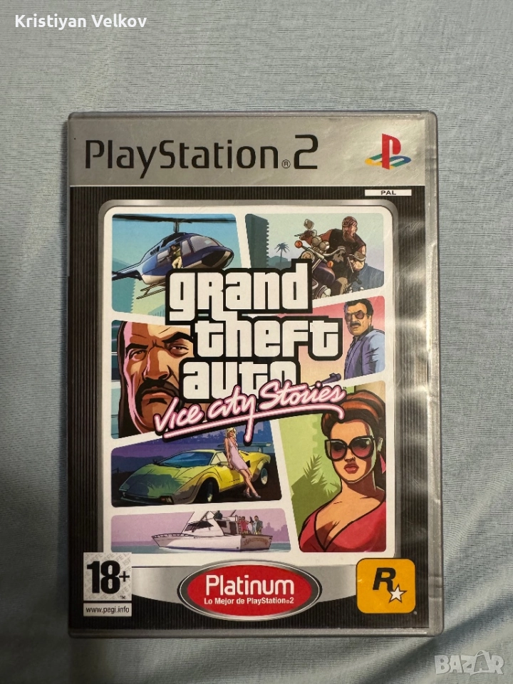 Grand Theft Auto Vice city stories PS2, снимка 1