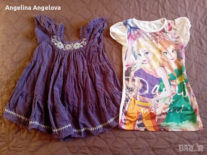 Лот роклички р-р 110/116 см, снимка 1