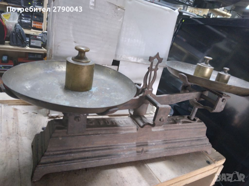 Старинен кантар, снимка 1