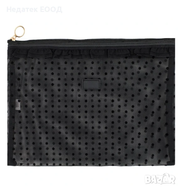 Плажен несесер, Черен, 31x22 см., снимка 1