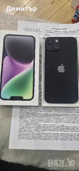 ПРОМОЦИЯ!!!iPhone 14 128 Midnight гаранционен, снимка 1