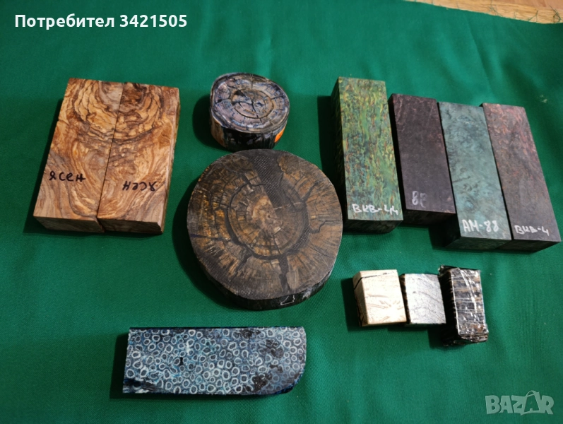 Материали за дръжки на ножове , снимка 1