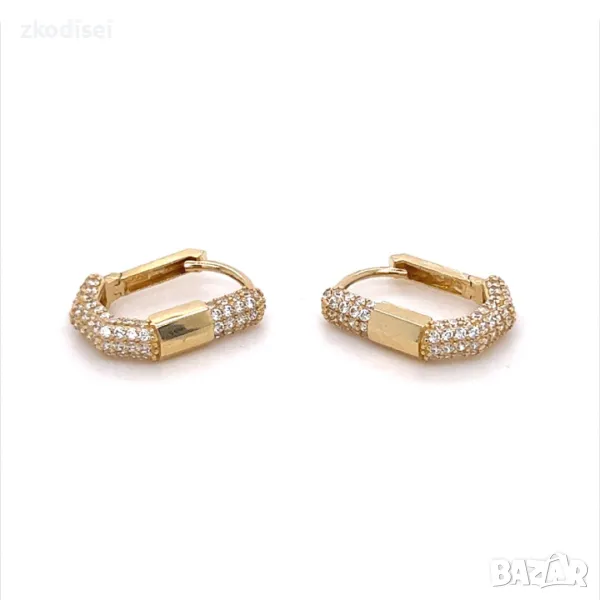 Златни обеци 3,25гр. 14кр. проба:585 модел:26542-6, снимка 1