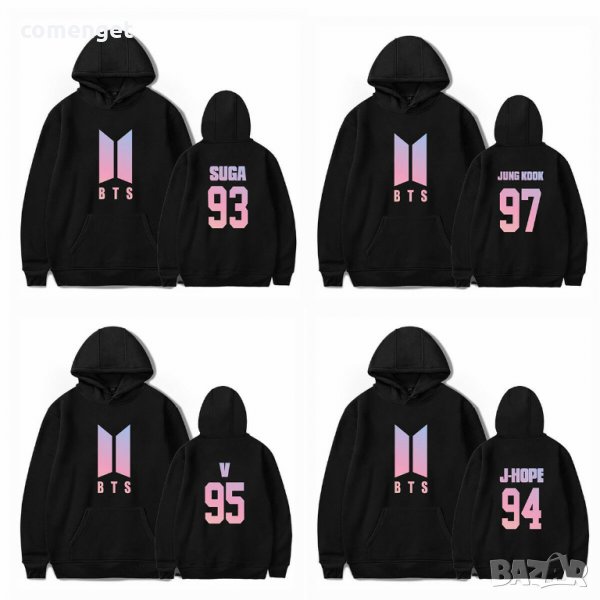 НОВО! Суичъри BTS Hoodie / BANGTAN K-POP / БТС - УНИСЕКС! 4 цвята., снимка 1