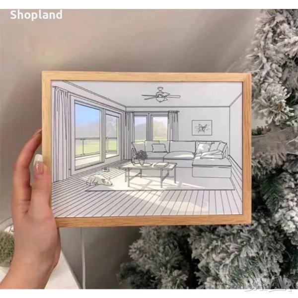 Картина с LED осветление, снимка 1