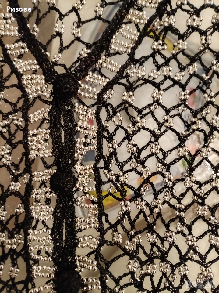 Елек от Италия, нов, от мъниста, снимка 1