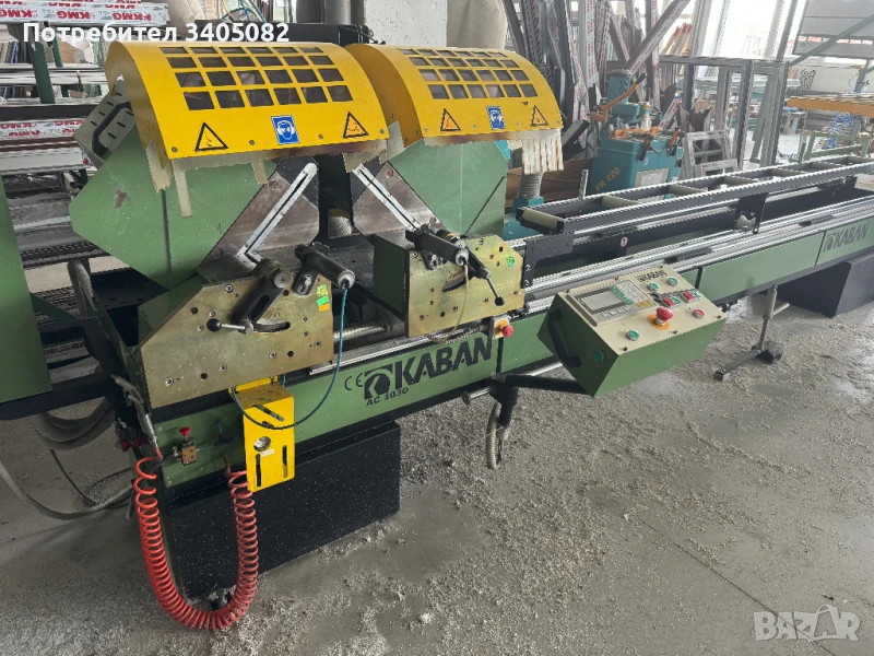 Двуглав циркуляр за ПВЦ и Алуминий , снимка 1