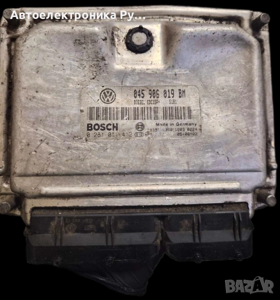 компютър Skoda Fabia Seat Ibiza 1.4 TDI, 045906019BM, 0281011412, снимка 1