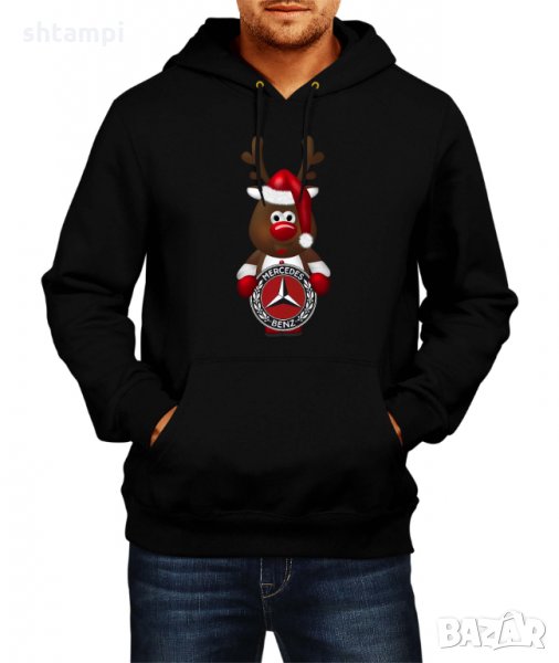 Мъжки Суитчър/Суитшърт Mercedes Deer, снимка 1