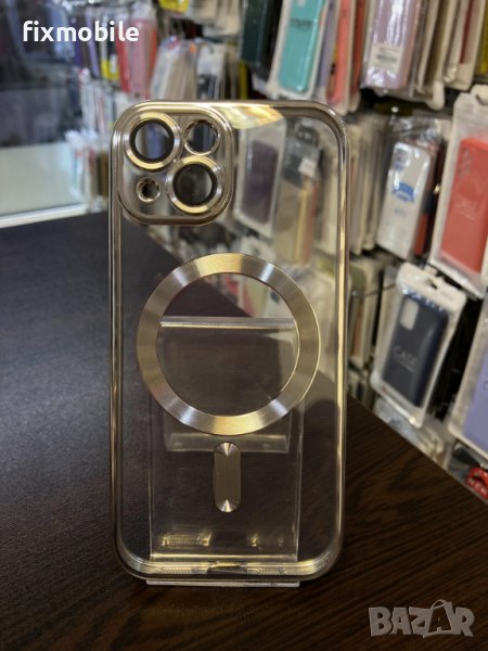 Apple iPhone 15 Силиконов кейс Mag Cover, снимка 1