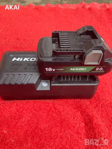 HIKOKI 18V  2.0Ah + зарядно, снимка 1