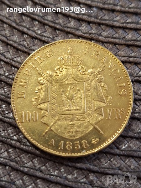  100 франка Наполеон. Продадена , снимка 1