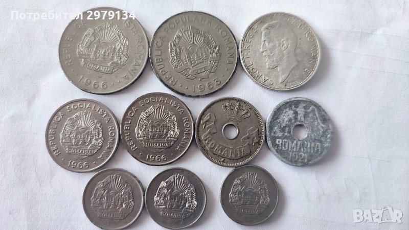 Стари румънски монети., снимка 1