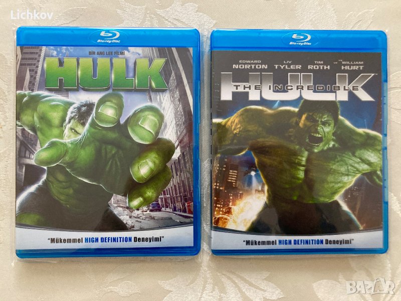 ЗА РАЗМЯНА - БГ суб - Хълк / Невероятният Хълк / Hulk, Incredible Hulk - Blu ray, снимка 1