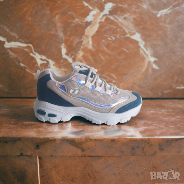 Дамски маратонки Silver/Gray/Blue, снимка 1