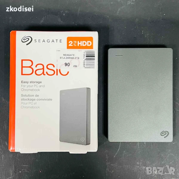 Външен хард SEAGATE STJL200040 2TB, снимка 1