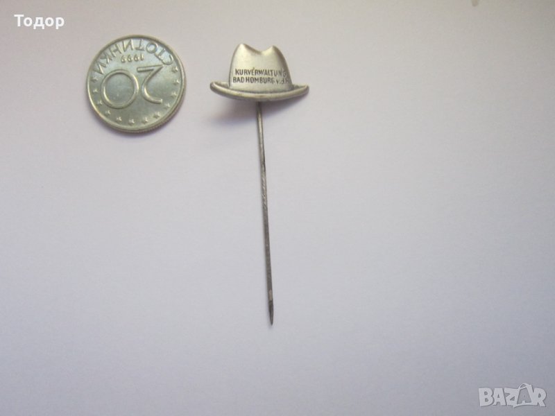 Старинна Комарджийска значка знак 3 Райх, снимка 1