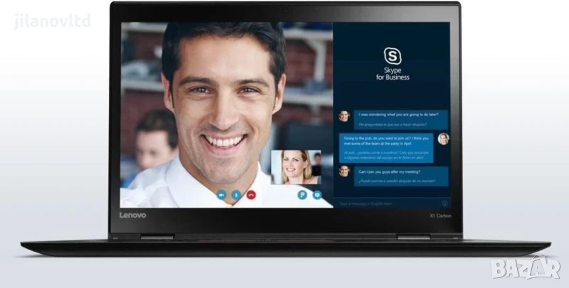 Лаптоп Lenovo X1 Carbon 4th i7-6600U 8GB 256GB SSD FHD ГАРАНЦИЯ, снимка 1
