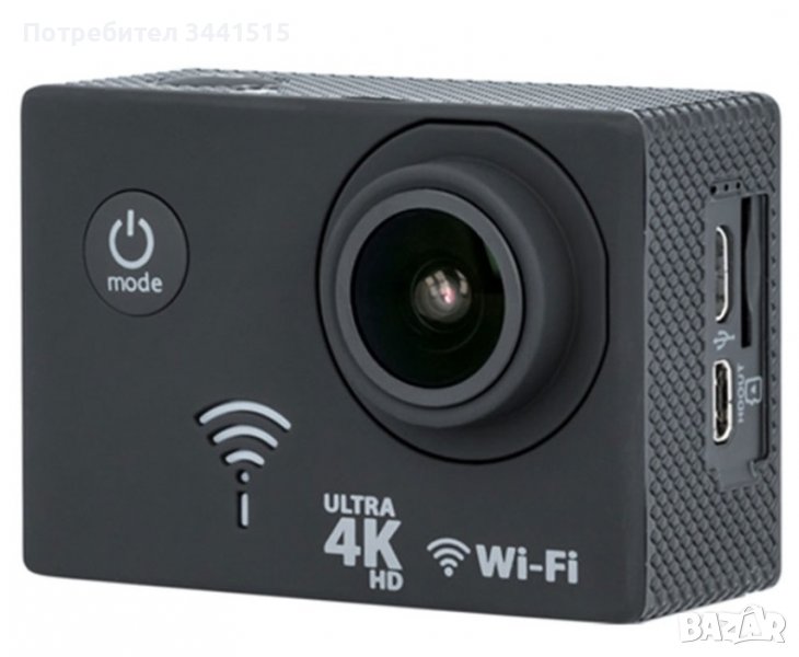 Спортна камера Action camera Forever SC-400 PLUS WiFi 4K Ultra HD SONY078 image sensor , снимка 1