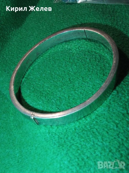 СТИЛНА и КРАСИВА СРЕБЪРНА РЕТРО АРТ ГРИВНА СРЕБРО 925 Стара МАЙСТОРСКА РЪЧНА ИЗРАБОТКА 37153, снимка 1