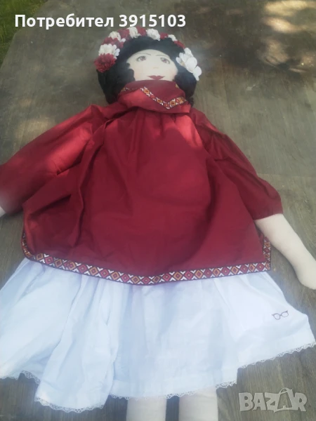 Ръчно изработена кукла, снимка 1