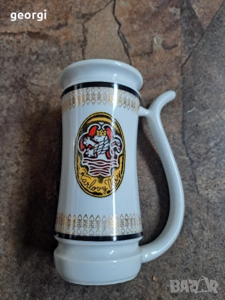 порцеланово бърдуче Carlovy vary Чехословакия 26/4, снимка 1