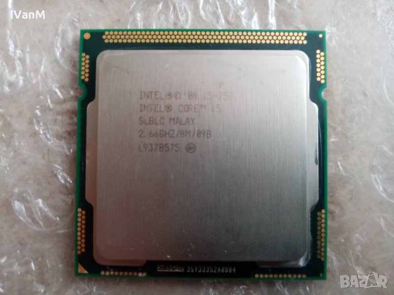 I5 750 Socket 1156, снимка 1