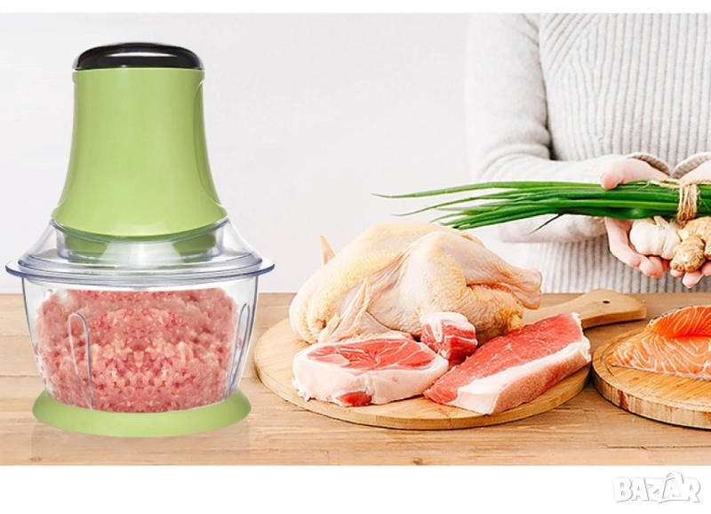 Компактен мултифункционален кухненски чопър, снимка 1