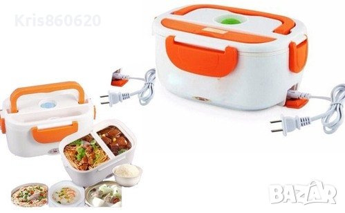 Електрическа кутия за храна с две прегради, снимка 1
