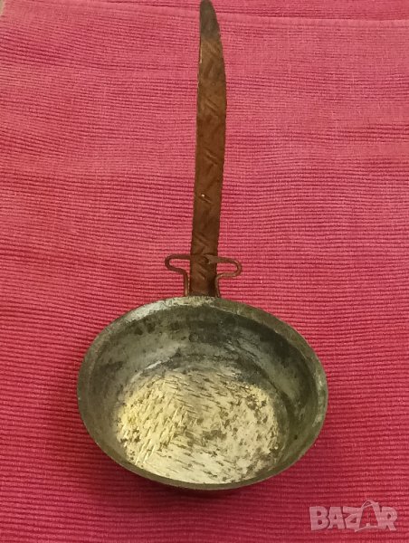 Старо медно, бакърено тиганче. , снимка 1