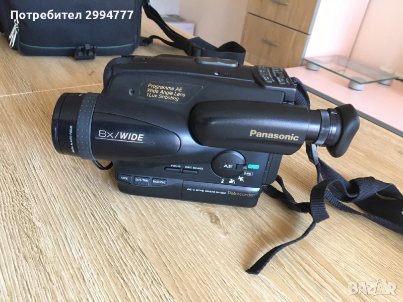 Продавам видео камера Panasonic VHS-C, снимка 1