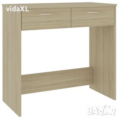 vidaXL Бюро, дъб сонома, 80x40x75 см, ПДЧ(SKU:801358, снимка 1