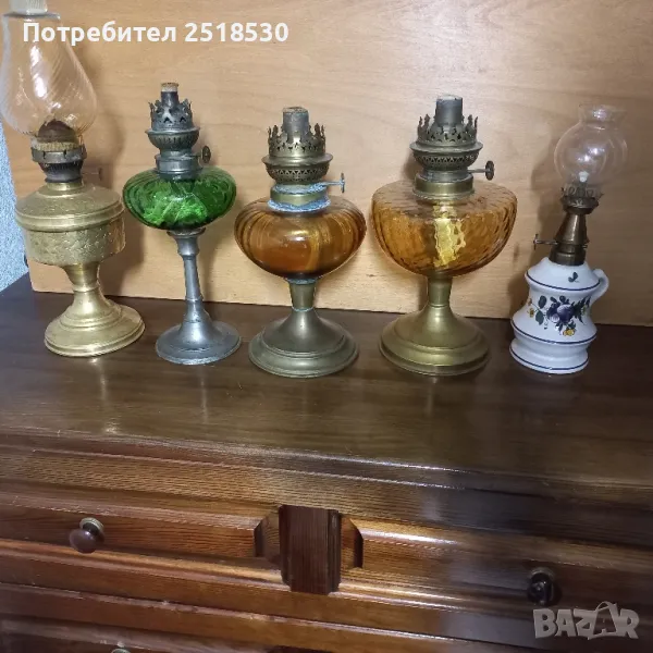 Старинни Френски газени лампи , снимка 1