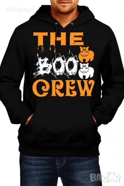 Мъжки Суитчър/Суитшърт The Boo Crew 2,Halloween,Хелоуин,Празник,Забавление,Изненада,Обичаи,, снимка 1