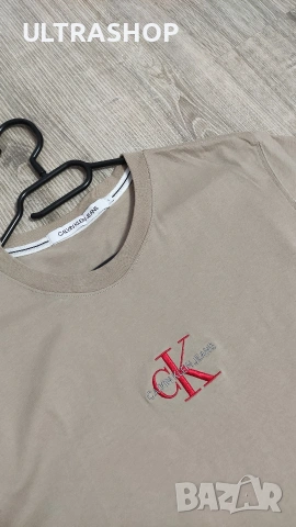 Мъжка тениска Calvin Klein Jeans L size, снимка 4 - Тениски - 53156994