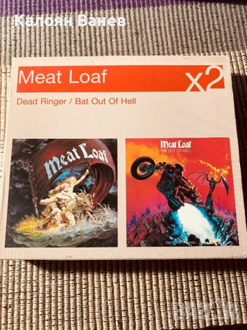 MEAT LOAF - Оригинални, снимка 2 - CD дискове - 37838632