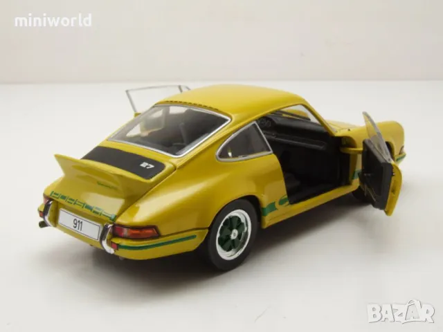 Porsche 911 Carrera 2.7 RS 1972 - мащаб 1:24 на Whitebox моделът е нов в кутия, снимка 5 - Колекции - 42921519