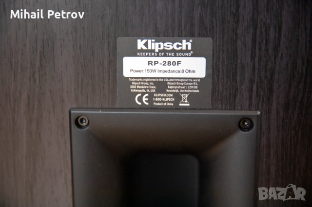 Klipsch RP-280F - Топ състояние, София (Лично предаване), снимка 10 - Тонколони - 53583457