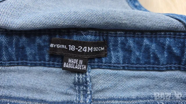 Детски дънков гащеризон 18-24 месеца , снимка 6 - Бебешки гащеризони - 49803904