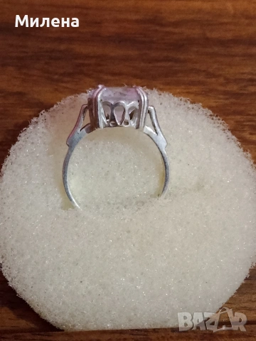 Сребърен пръстен , снимка 5 - Пръстени - 53164179