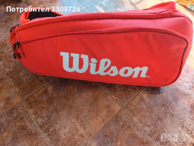 Тенис сак Wilson , снимка 2 - Тенис - 51628523