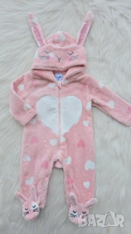 Бебешки ромпър Зайче 0-3 месеца, снимка 10 - Бебешки гащеризони - 52348191