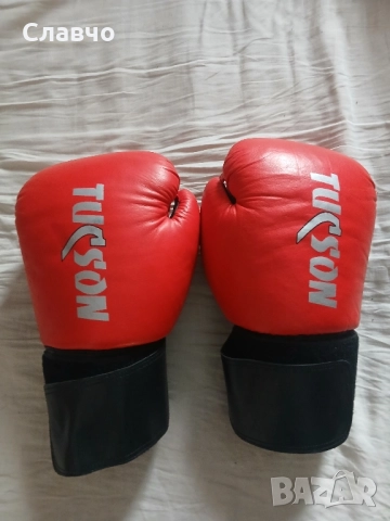 Кожени боксови ръкавици 10oz, снимка 11 - Ръкавици - 52501981