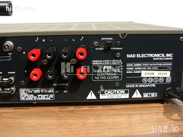 РЕСИВЪР  Nad model 7240pe /1 , снимка 8 - Ресийвъри, усилватели, смесителни пултове - 53008220