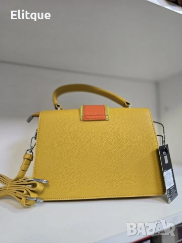 Елегантна дамска чанта в 7 цвята - компактна и стилна за всеки повод, снимка 2 - Чанти - 53269672