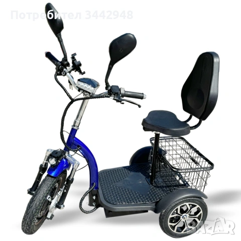 електрически триколки, снимка 3 - Инвалидни скутери - 53235871